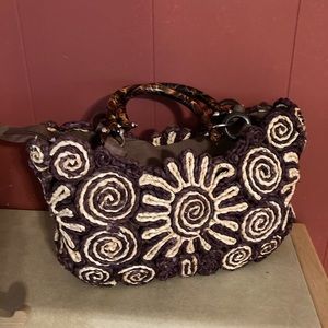 Summer’s over Sale!!  Fun Flowered Straw Bag…. Be ready for 2023!